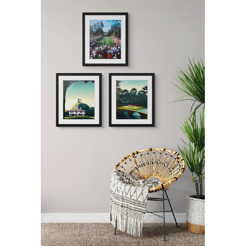 BigWig Prints Augusta National Настенное искусство - Настенное искусство для гольфа, Украшения для вечеринки Masters Golf, Сувениры Augusta National, Украшения Masters, Аминь