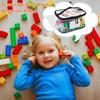 Manual Pocket Organizer Case Waterproof Storage Bucket New Toy Storage Bag Building Blocks