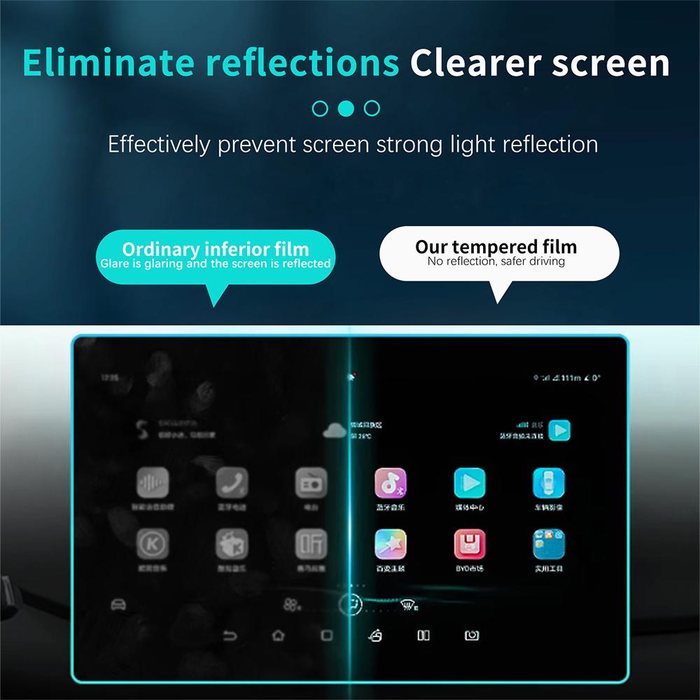 Tempered Glass Film Protector For Cupra Formentor Facelift/Cupra Leon MK4/Cupra Born 2025 Car Center Control Protective Display