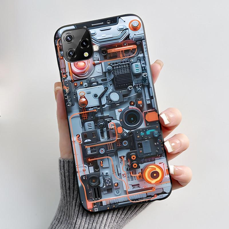 Чехол для телефона Blackview A55 Oscal C60 Роскошный Милый Крутой Для Мальчиков Девочек Мягкий Силикон Матовый Чехол Для Black View A55 ТПУ Оболочка
