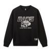 Men's Basketball Collection Sweatshirts Men's Black Crew Neck Moderate