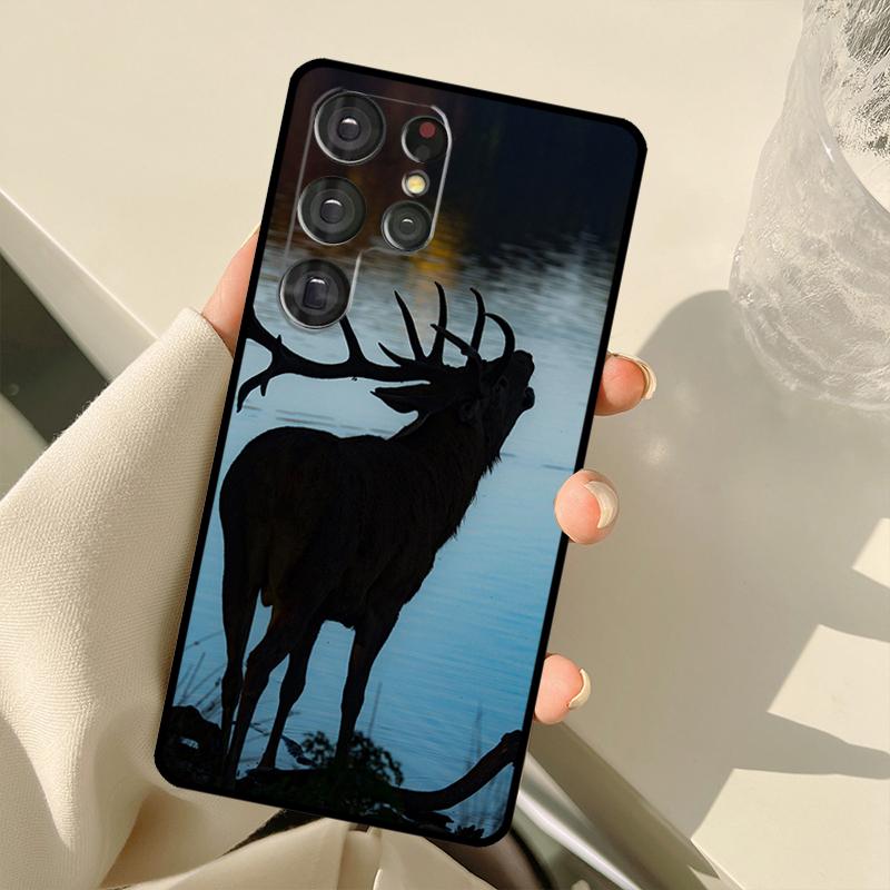 Deer Hunting Camo Case For Samsung Galaxy S25 S24 S23 S22 S21 S20 Ultra S9 S10 Plus S21 FE S25 FE Back Cover