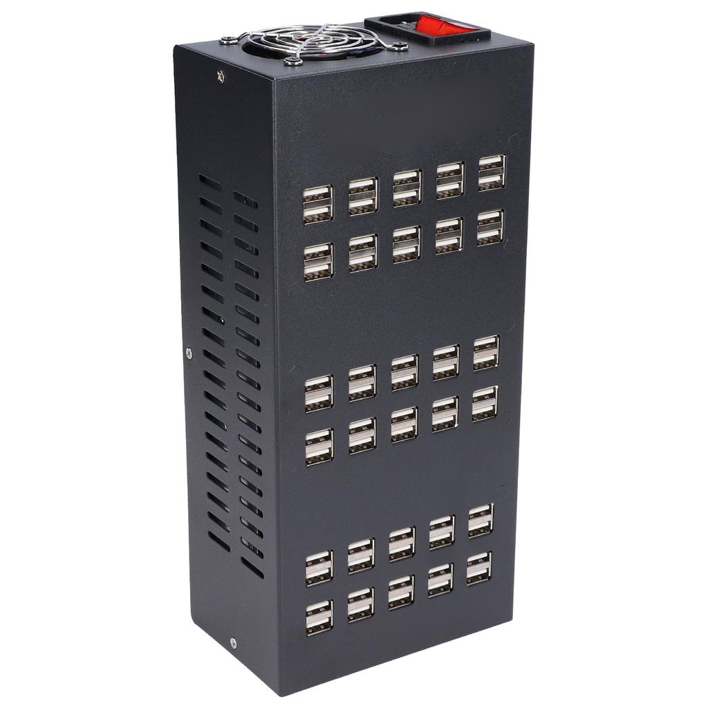 USB зарядное устройство с несколькими портами, двухрядная быстрая зарядка, рядная розетка, электростанция, вход 220 В 50 Гц