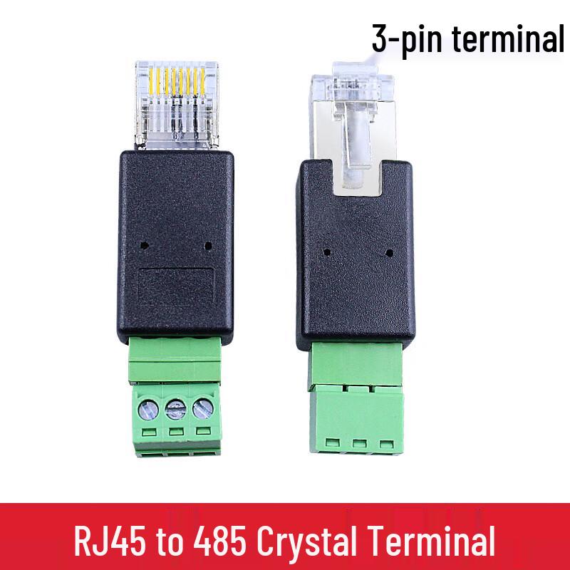 Yidesheng RJ45 to RS485 3-Pin Terminal Converter