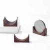Espresso Coffee Puck Screen Stand, Reusable Wooden Walnut Stand for 51/53/58mm Espresso Portafilter Puck Screen