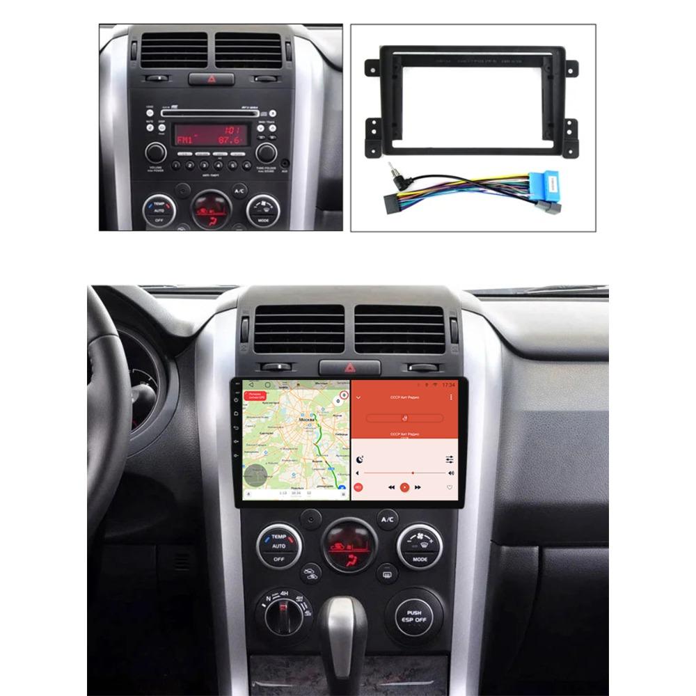 Android Car Radio For Suzuki Grand Vitara 3 2005 - 2015 Multimedia Player Head Unit Stereo GPS Navigation BT WIFI 1+16GB