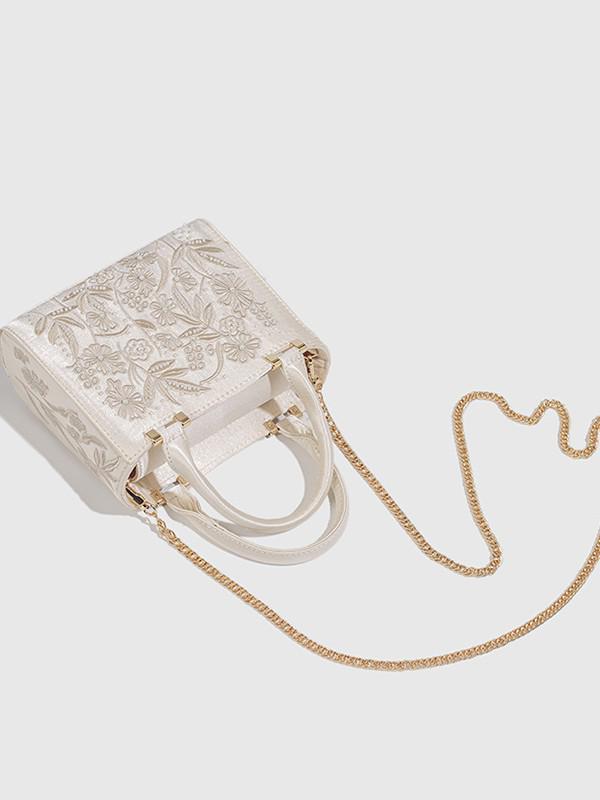 2025 Элегантная женская вечерняя сумочка из кружева и жемчуга