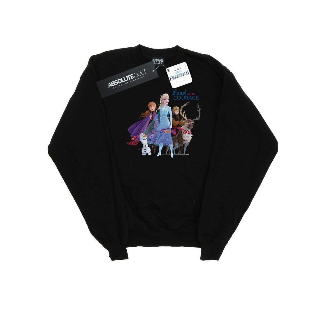Disney Womens/Ladies Frozen 2 Lead With Courage Sweatshirt