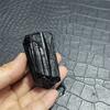 Natural Raw Stone Black Tourmaline With Clear Quartz Mineral Specimen Quartz Crystal Healing Teaching Collection Home Decor Gift