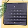 Monthly With Pockets Hanging Wall Mounted Storage Bag Wall Decoration Calendar Bag Chart Holder