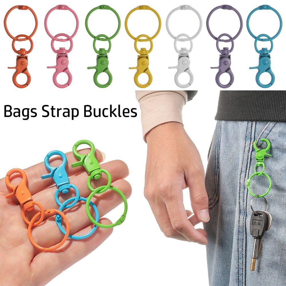 Аксессуары для сумок DIY Брелок-карабин Застежка-крючок для сумок Пряжки для ремней Ошейник Карабин-кнопка