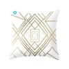 Luxurious Gold Pattern Jeanette Cloth Cushion Cover For Stylish Home Decor