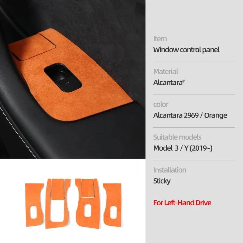 Betterhumz для Tesla Model 3 Model Y Накладка-наклейка на кнопку блокировки двери Наклейки на панель управления стеклоподъемниками автомобиля Наклейки Аксессуары для интерьера