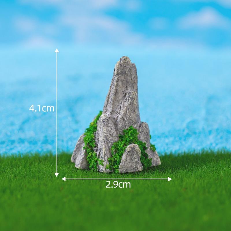 Micro-landscape Landscapes Such As Mountains Waters Waterfalls Strange Rocks Moss Gardening Decorative Items Accessories and Small Ornaments