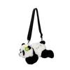 Животное Пушистый Плюшевая Сумка на Одно Плечо через Плечо Форма Панды Подарки Мода