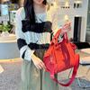New Arrivals Open Run Women Big Size Color Storage Tote Bag And Crossbody Bag