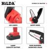 HiLDA 4-дюймовая аккумуляторная мини-электропила с литиевой цепью для работы в саду и заготовки дров