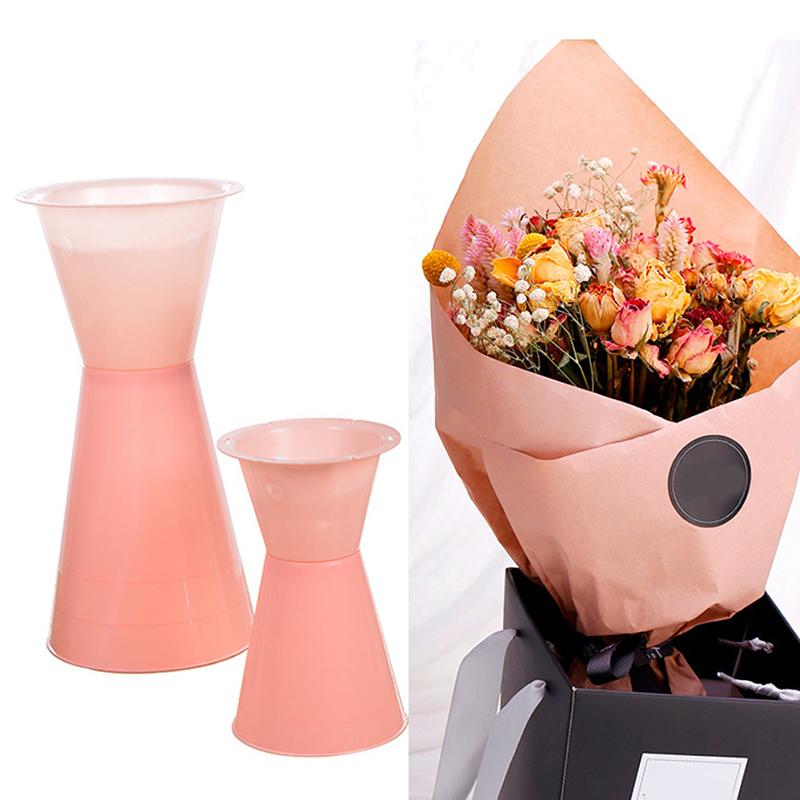Bouquet Packaging Liner Base Fresh Flower Packaging Tool Bouquet Inner Pot Sword Barrel Flower Arrangement Bucket