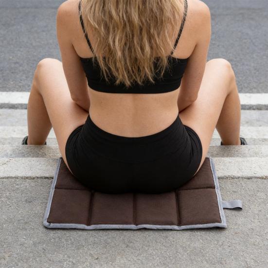 Складной сиденье-коврик из Оксфордской ткани, водонепроницаемый, легкий, портативный, сиденье-подушка для путешествий, сиденье для улицы, походов, кемпинга, пикника, коврик для сидения, коврик для стадиона