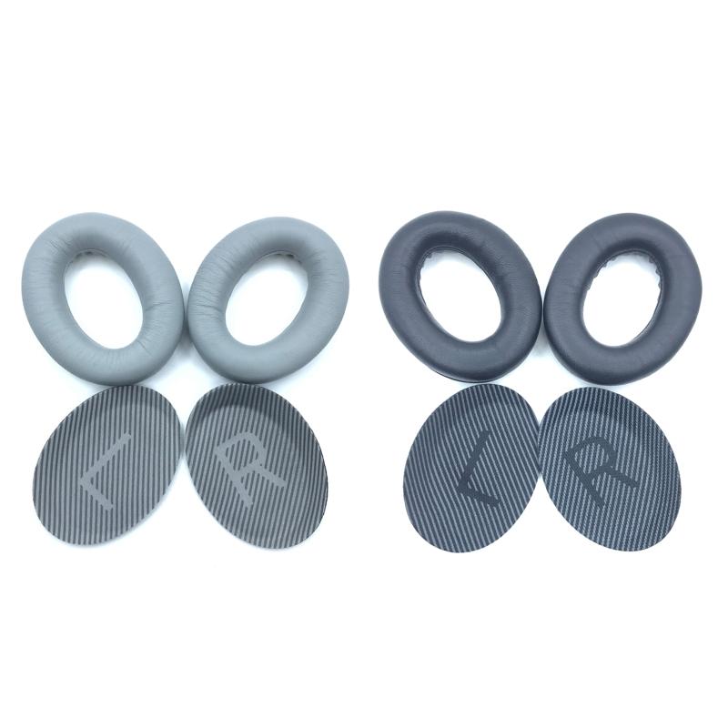 Replacement Lambskin Sponge Ear Pads Earcups for QC35 Headphone Earmuffs Breathable Earpads Headphone Pads
