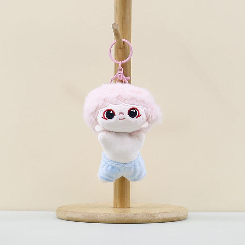 Soft And Cuddly Cotton Doll Plush Keychain Cute Handcrafted Toy Perfect For Girls