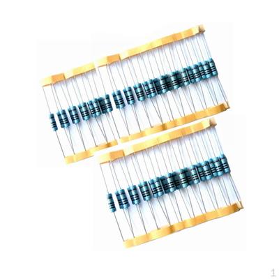 50 штук 2 Вт 2 Ватт Металлопленочные резисторы 1% допуск 100 Ом