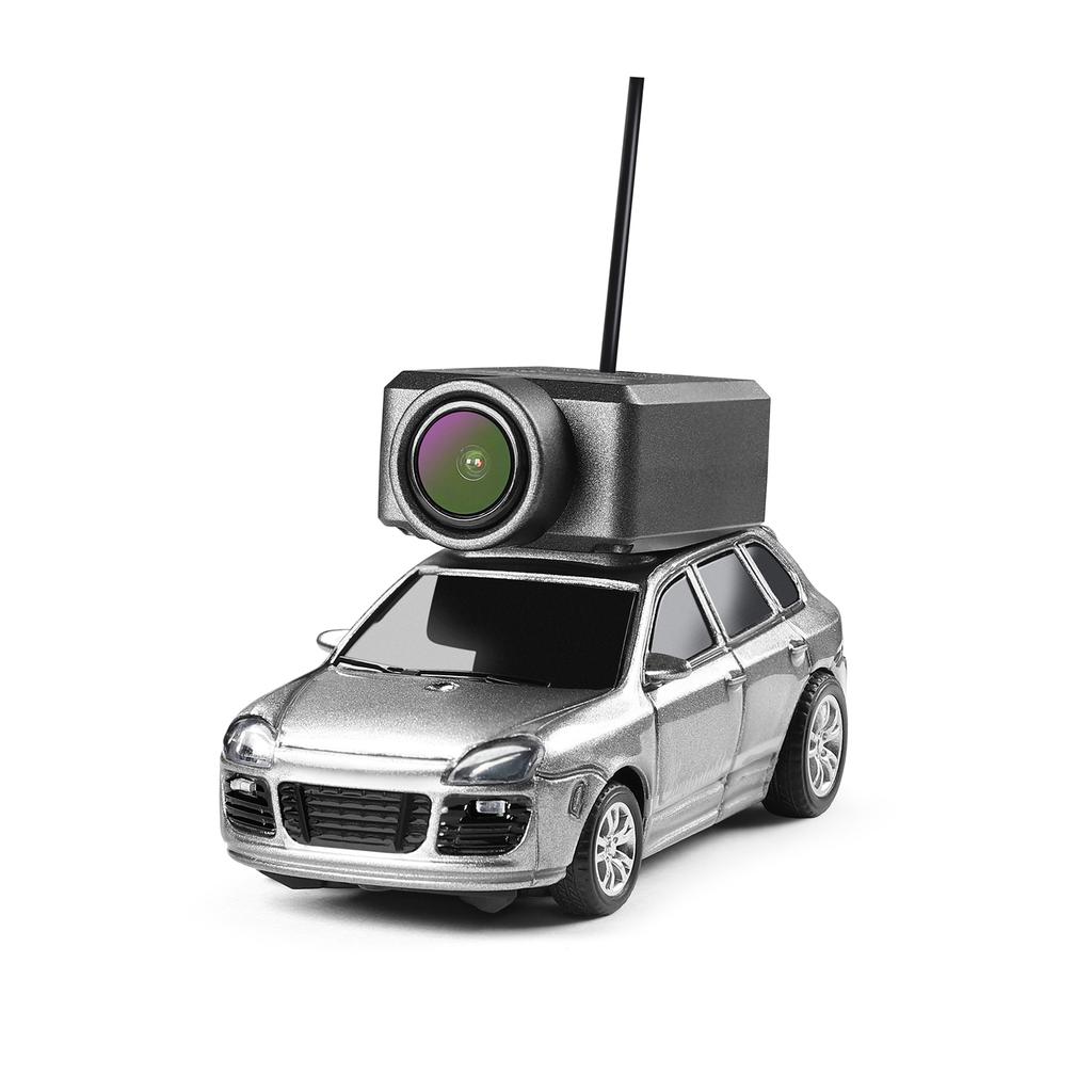 Mini RC Camera Car 1:64 Scale, 2.4G Remote and APP Controlled Toy Vehicle with HD Magnetic Camera, LED Lights, Fun Toy