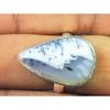 Natural Dendrite Opal 925 Sterling Silver Pear Handmade Ring Gift US-8.5 MK-49