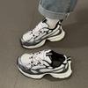 Retro Dad Shoes Women's Versatile 2025 Spring and Autumn New Mesh Breathable Thick-soled Fried Street Casual Sports Shoes