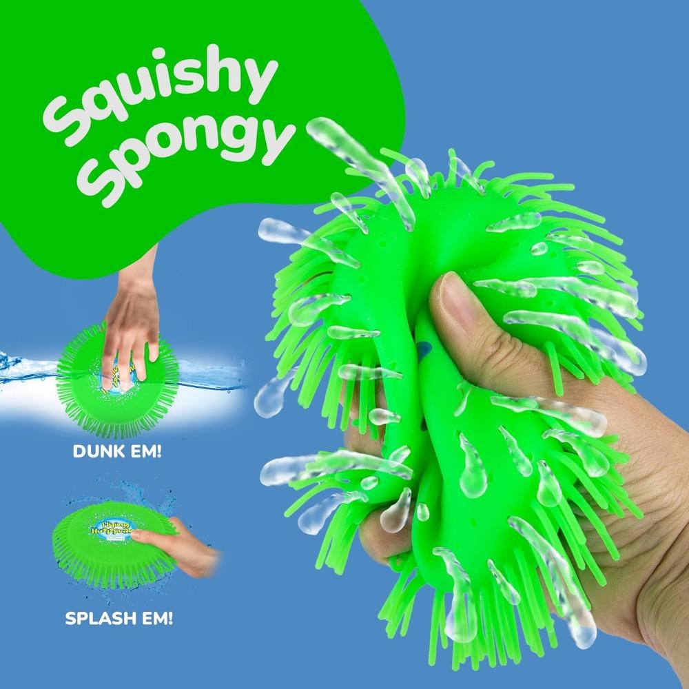 Водные летающие диски для детей Мягкий спортивный диск Намокает при ударе Игрушки для бассейна Пляжные водные игрушки Веселые игры на открытом воздухе