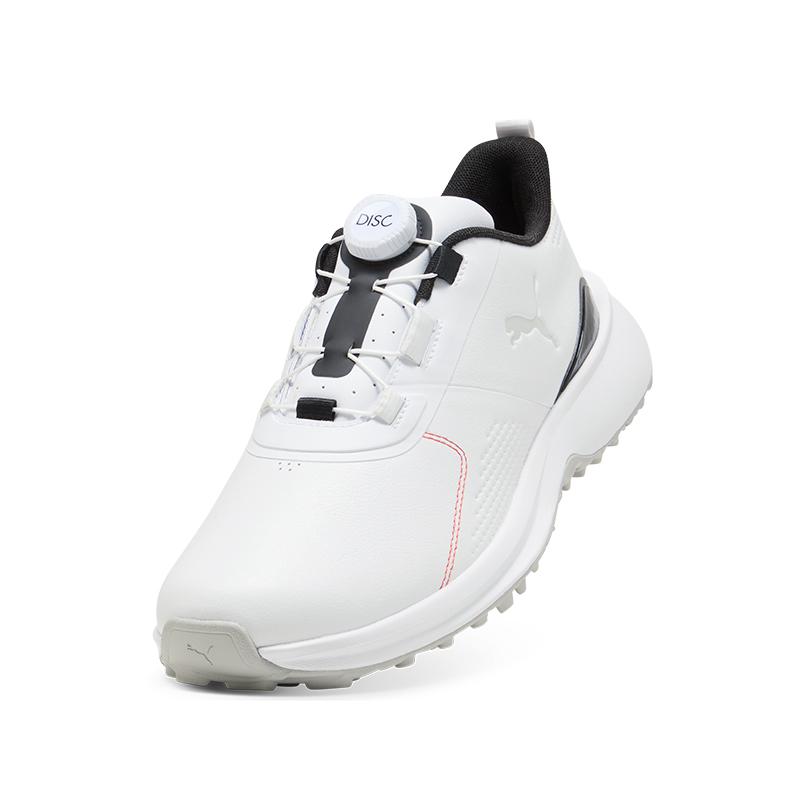 Puma Синтетическая кожа Fusion Grip Легкие Стабильные Упругие Удобные Дышащие Без шипов Обувь для диск-гольфа Мужская Обувь для гольфа 314082-01