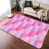 Colorful Building Block Carpet Kid's Play Mat Living Room Rugs Bedroom Bedside Soft Rug Nursery Crawl Floor Mat Hallway Rug
