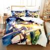 Anime Asada Shino Sword Art Online Comfortable Duvet Quilt Cover Pillowcase Bedding Set Children Bedroom Decoration Home Textile