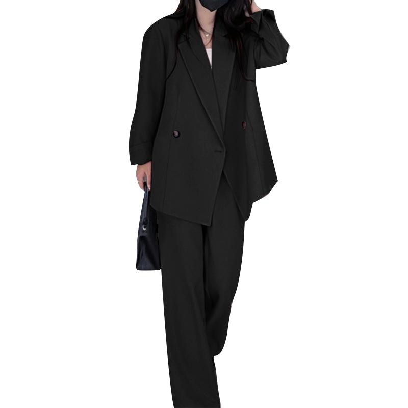 ZANZEA Fall Outfits Women Blazer and Pants Casual Two Piece Trouser Suit Set