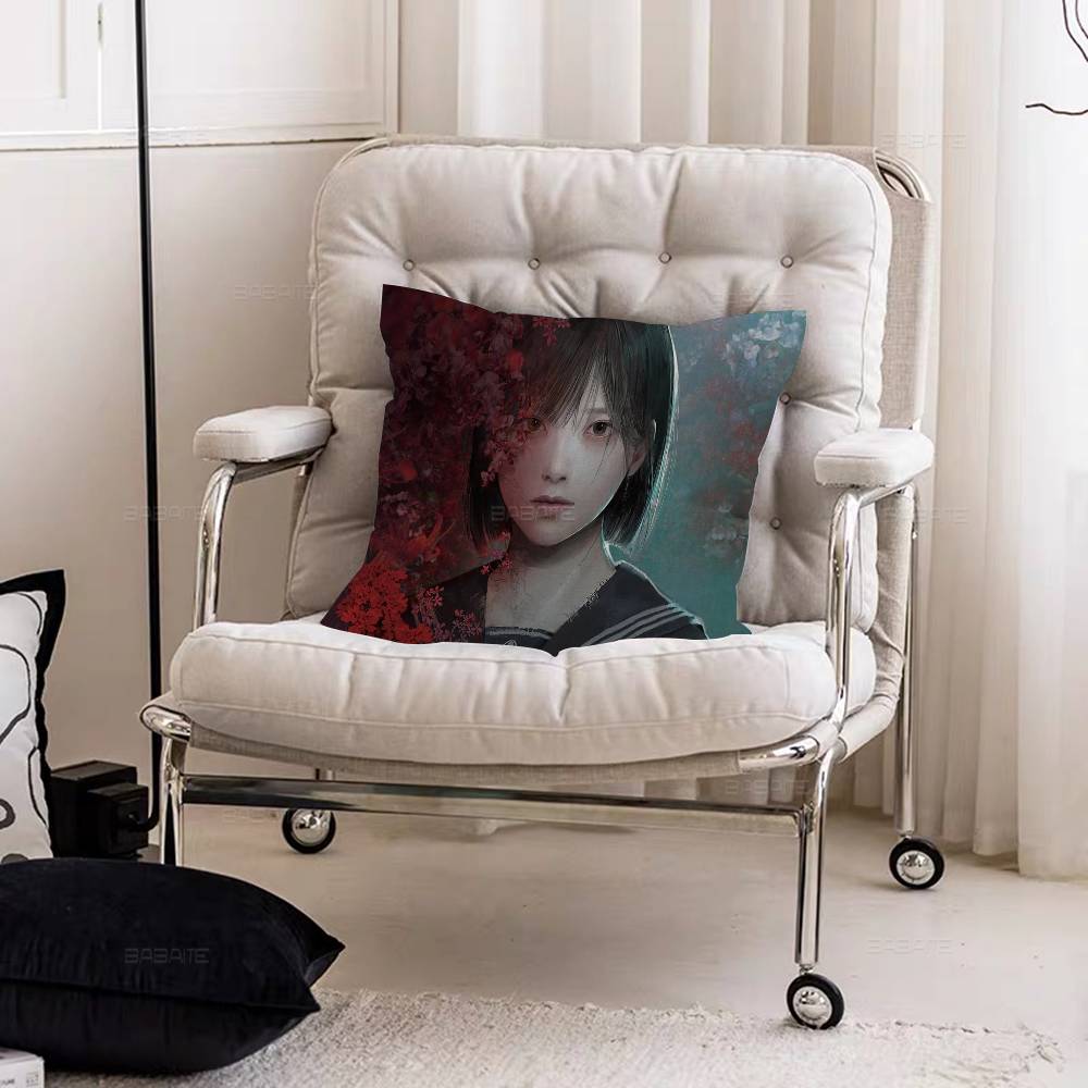 Horror Thriller Silent Hill Personalized Pillow Cover Kids Bedroom Wild Party Decor Pillowcase Kid Birthday Shower Gift