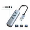 HUB ADAPTER USB 3.0 LAN ETHERNET RJ45 GIGABIT 1000 Mbps