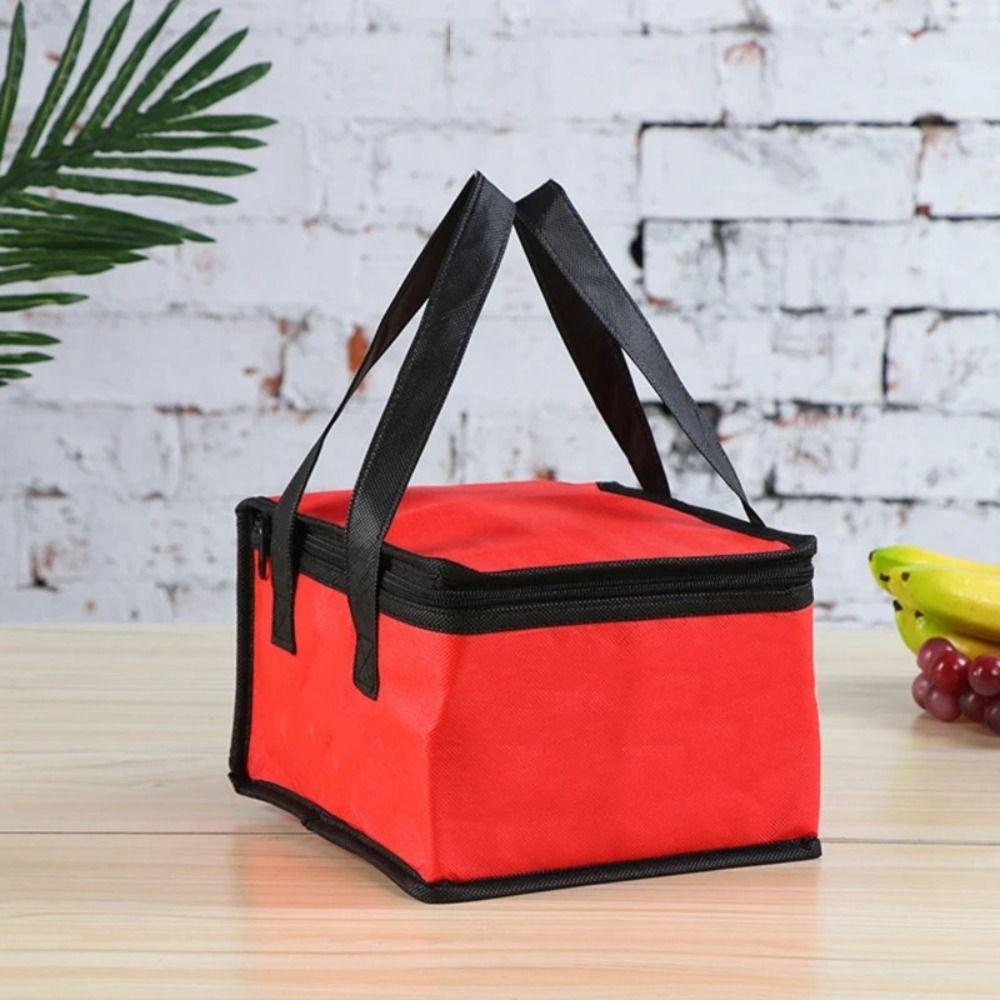 Large Capacity Food Insulated Bags Waterproof Food Storage Bags Insulated Thermal Cooler Bag  Pizza