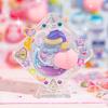 JIAMEI 1PC/pack Soft Cute Pet Series Kawaii Cartoon Dropping Glue Pinching Decorative Sticker DIY Handmade Scrapbook Fun Sticker