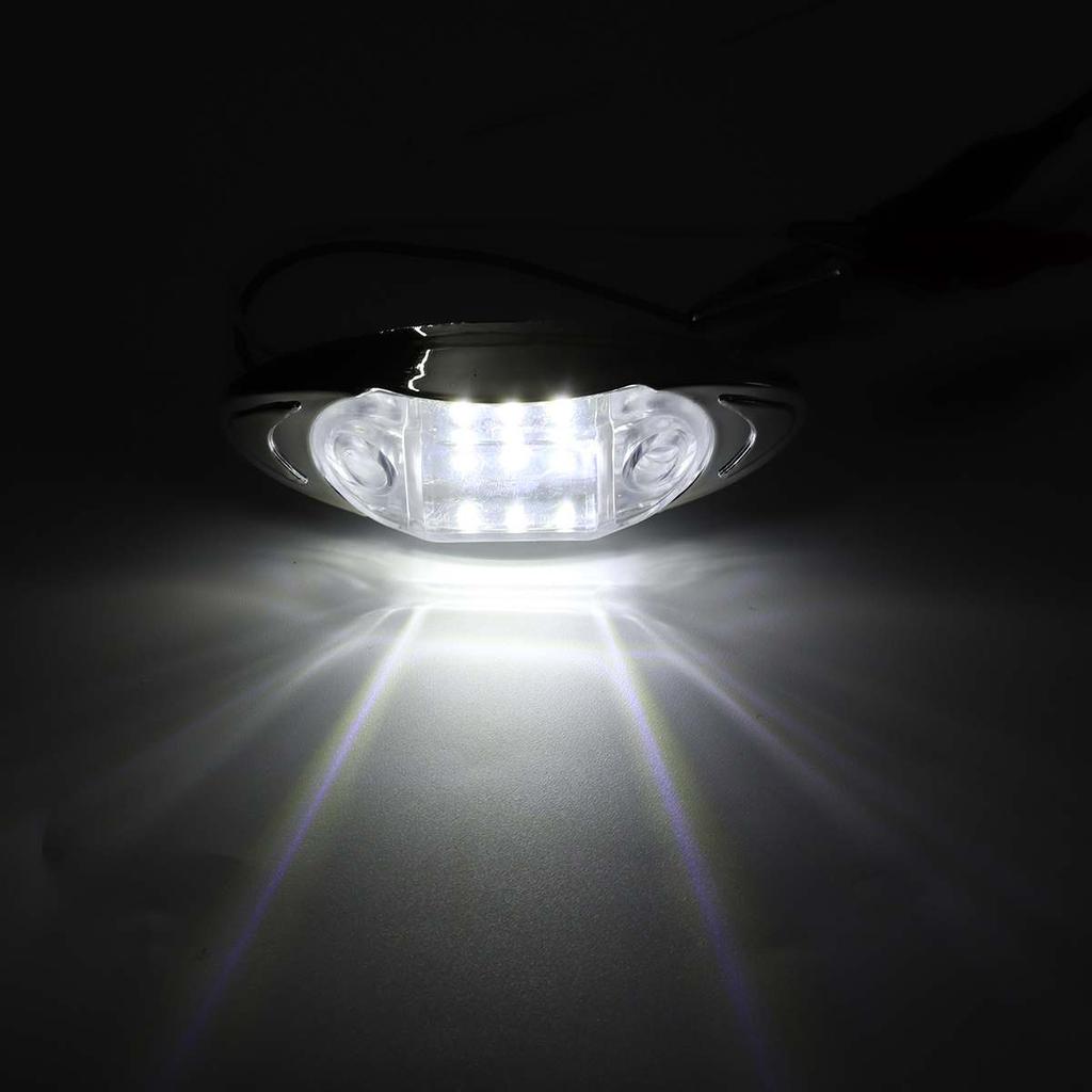 2/4 шт 24 В светодиодные боковые габаритные огни предупреждающие задние фонари автомобильные внешние огни прицеп грузовик грузовик белый/желтый/красный