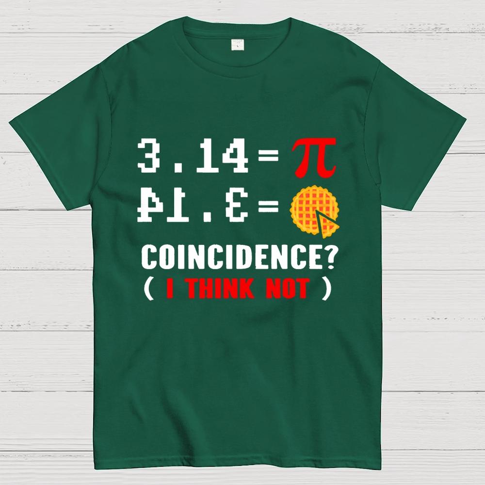 3.14 = pi coincidence (i think not) Cotton Summer Casual Cool Loose T-Shirt