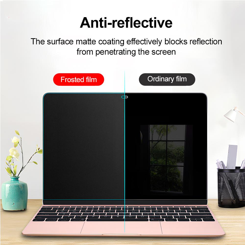 Matte Clear Film For Laptop For MacBook Pro 13.3 14.2 16.2 15.4 Air 13.6 15.3 13.3 Screen Protector Notebook Computer Matte Film 4