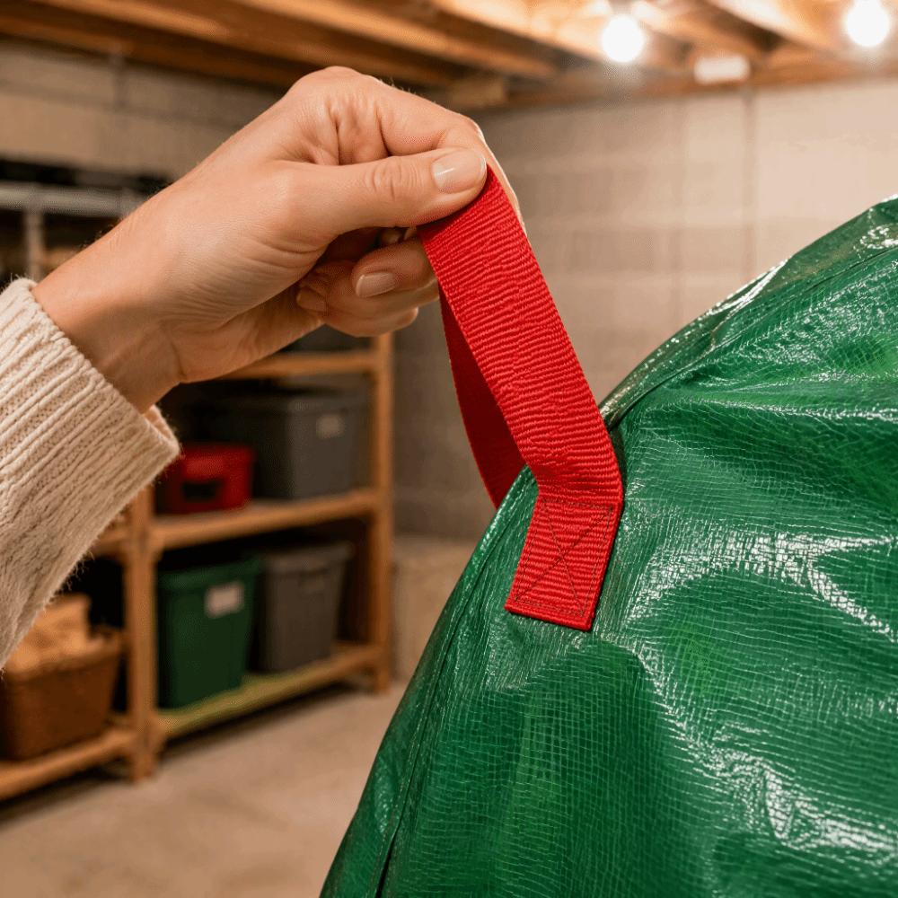 Heavy Duty Christmas Tree Cover Dustproof Holiday Tree Storage Bag Outdoor Furniture Storage
