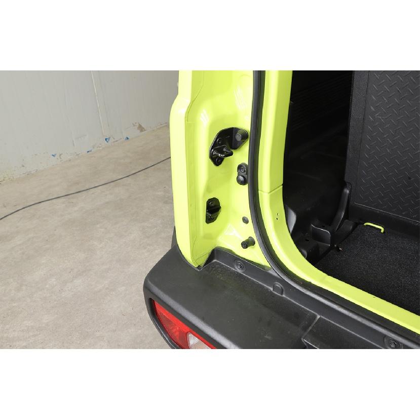 Автомобильный ограничитель защелки задней двери, защита для Suzuki Jimny JB64 JB74-2023, ограничитель задней двери, внутренняя крышка