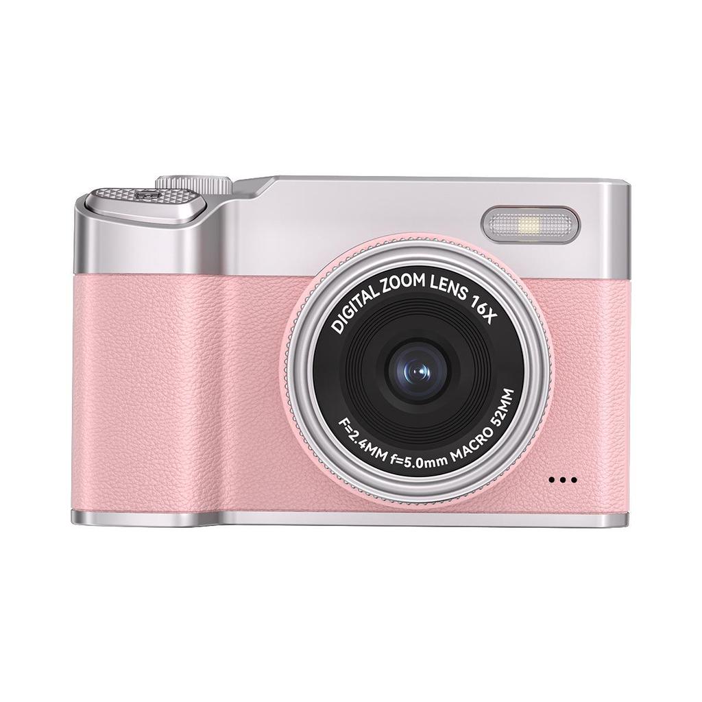 Campus Vlog High-Pixel Dual-Lens Camera with 16X Zoom and HD Video Recording