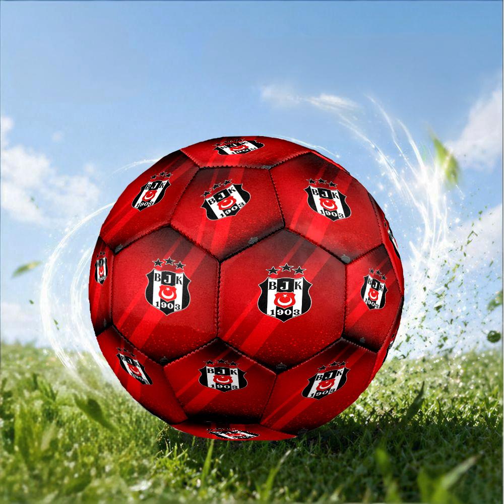 Besiktas Istanbul Football Club Size 5 Soccer Ball,Indoor/Outdoor Suitable for Training Matches Tournaments Practice Games Perfect Gift for Fan
