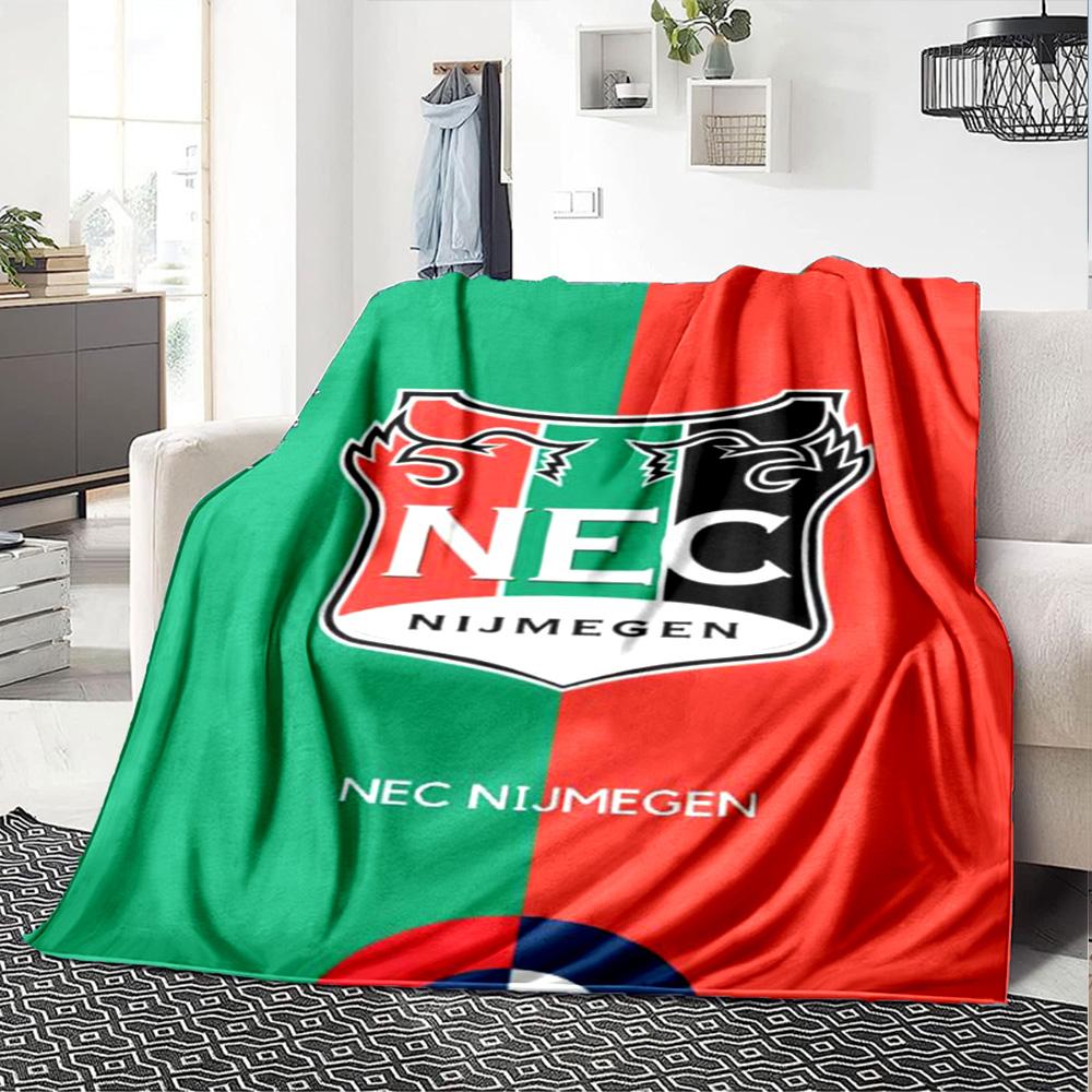 Nijmegen Print Flannel Blanket High Quality Warm Comfortable Cover for All Seasons Perfect for Gifts Home Decor