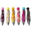 Gift 6 Pcs Short Fat Pens Black Ink 1.0mm Ballpoint Pen Fat Pens Office