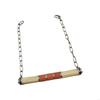 Hanging Bird Stand Swing Toy for Indoor Bird Homes, Cage Bar with Textured Grip and Metal Support Hardware Use J0MC