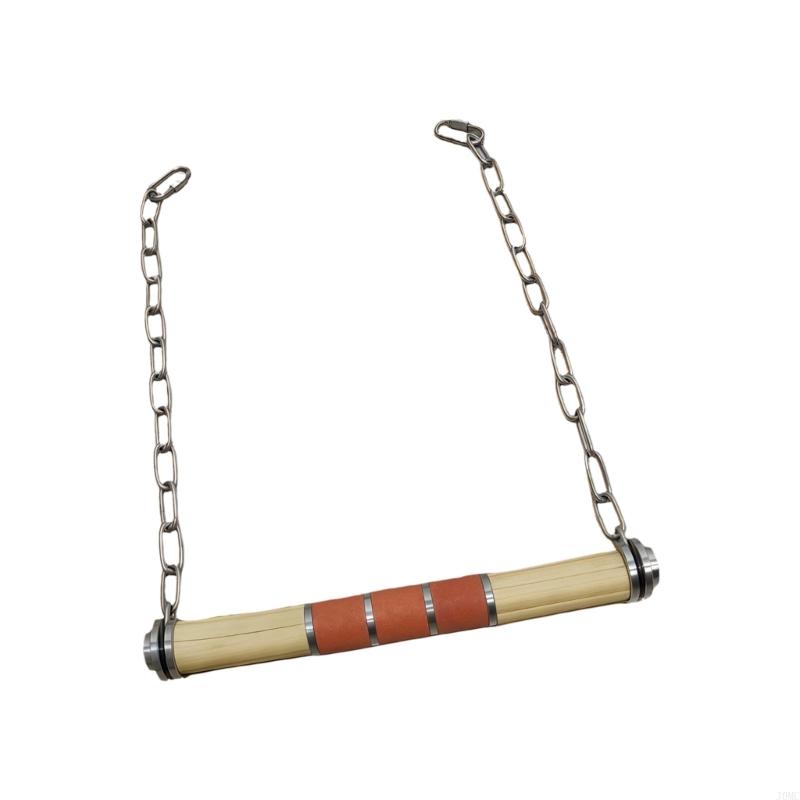 Hanging Bird Stand Swing Toy for Indoor Bird Homes, Cage Bar with Textured Grip and Metal Support Hardware Use J0MC