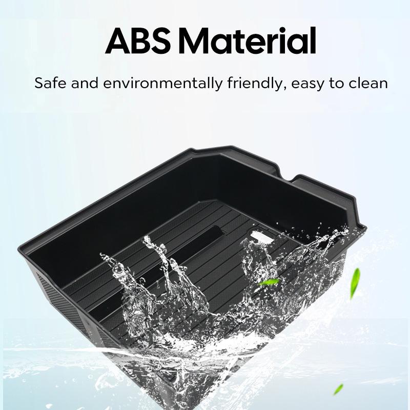 For Tesla New Model Y Juniper 2025 Launch Model 3 Highland 2024 Center Console & Armrest Storage Box Upper&Lower Silicone Pad